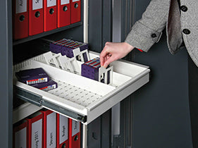 Cestello estraibile per dati - Larghezza 427 mm - Fire Star Plus