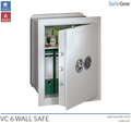 VC 6 - Coffre-Fort mural (43 L) - Test anti-effraction Classe I