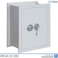Cassaforte a muro Wega 50-380 (62L) - Grado I per test antieffrazione