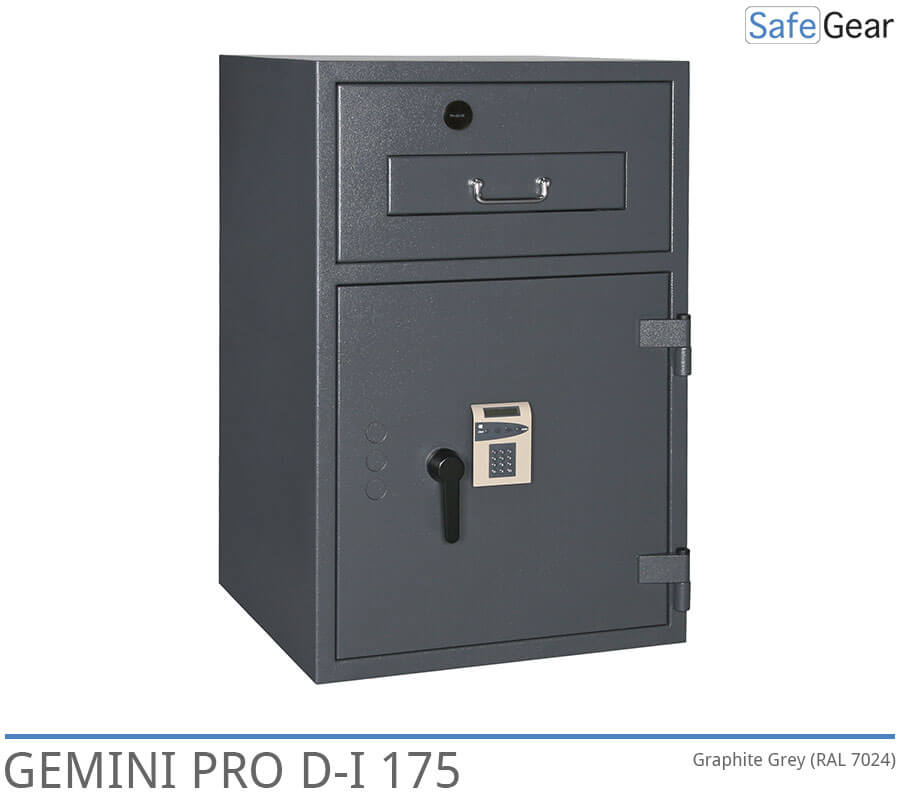 Gemini Pro D-I 250 deposit safe, front view