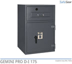 Gemini Pro D-I 250 deposit safe, front view