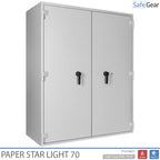 Paper Star Light 70 Dokumententresor – 56 Aktenordner – Einbruchschutz S2 / Feuerprüfung 30m