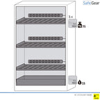 ION-CLASSIC-90 Batterieladeschrank Pro 120 cm