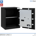 Brixia Uno 3 Coffre-Fort (66 L) - Classe de test anti-effraction I - Serrure À Code