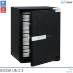 Brixia Uno 3 Coffre-Fort (66 L) - Classe de test anti-effraction I - Serrure À Code