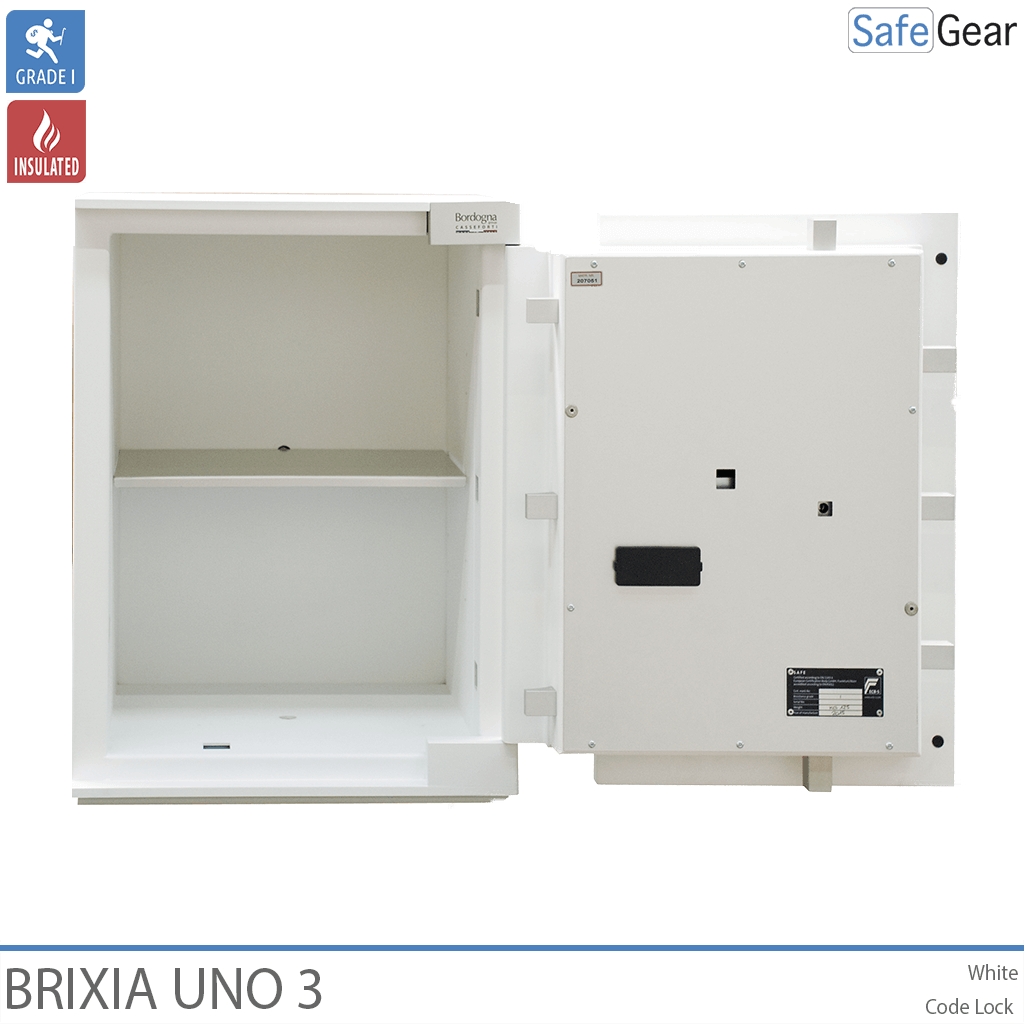 Brixia Uno 3 Coffre-Fort (66 L) - Classe de test anti-effraction I - Serrure À Code