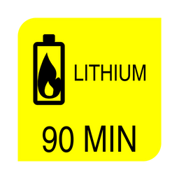 Incendie – Lithium-ion 90 minutes