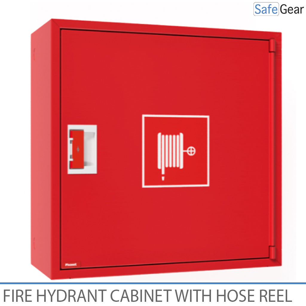 Feuerlöschschrank mit Schlauchhaspel