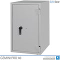 Gemini Pro 40 - Cassaforte per farmacia (180 Litri) - 4 cassetti - 2 ripiani - Grado di resistenza allo scasso I