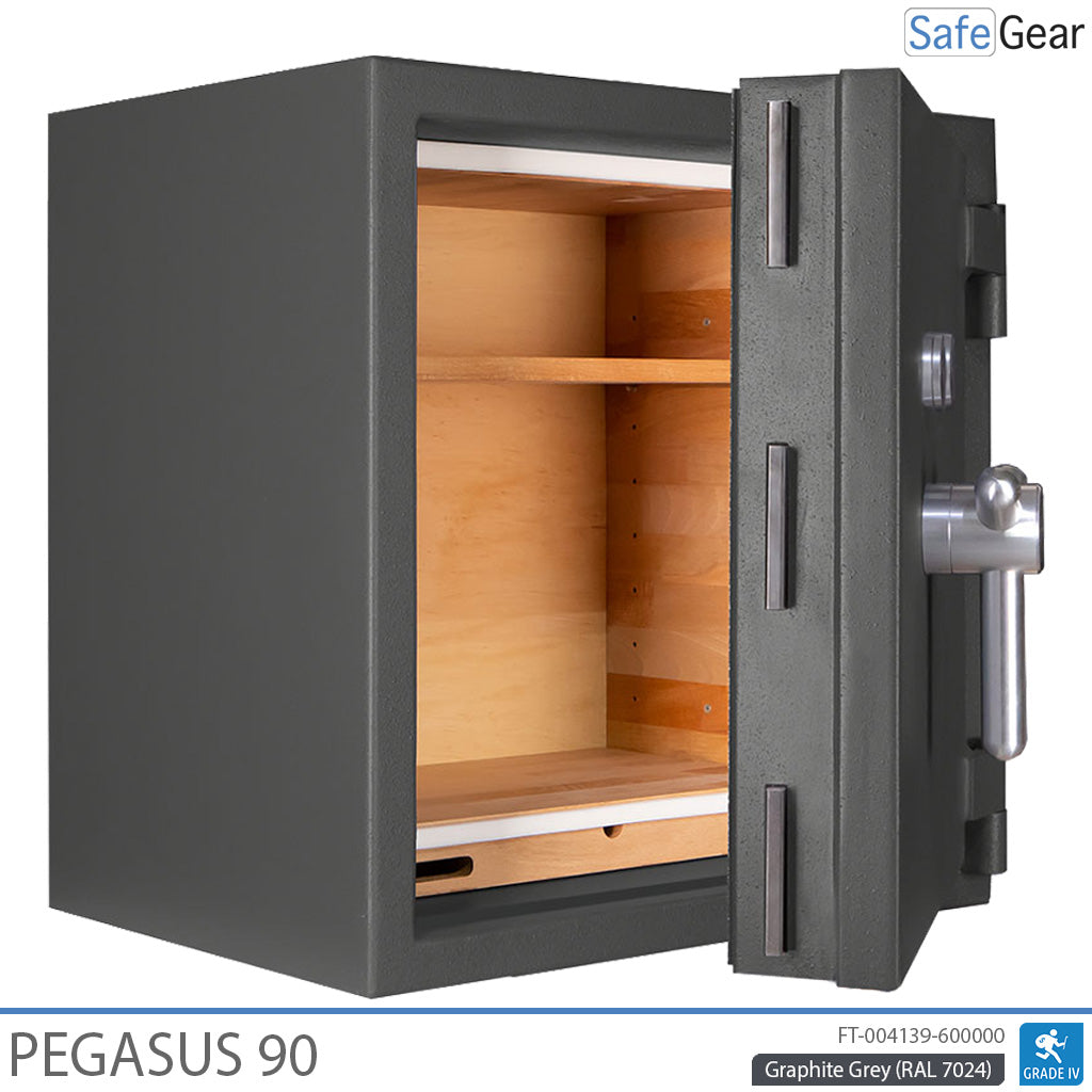 Pegasus IV Tresor (93 L) – Einbruchprüfung Klasse 4