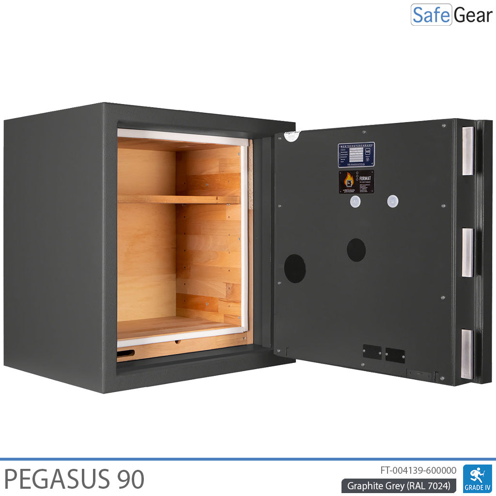 Pegasus IV Tresor (93 L) – Einbruchprüfung Klasse 4