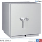 Fire Star 1 fireproof data safe, door closed