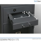 Gemini Pro D-I 175 Deposit Safe (205 L) - Burglary Test D-I