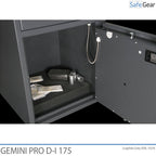 Inside the Gemini Pro D-I 340 deposit safe