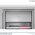 Coffre-fort intérieur à 2 portes - largeur de 1090 mm - GTA et GTB