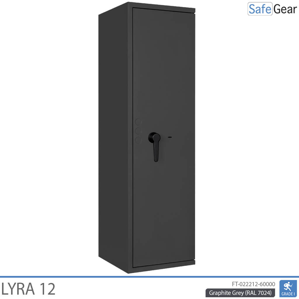 Lyra 12 - Cassaforte di sicurezza (125 litri) - Grado 1 per test antieffrazione