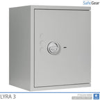 Lyra 3 - Cassaforte di sicurezza (66 Litri) - Test antieffrazione Grado 1