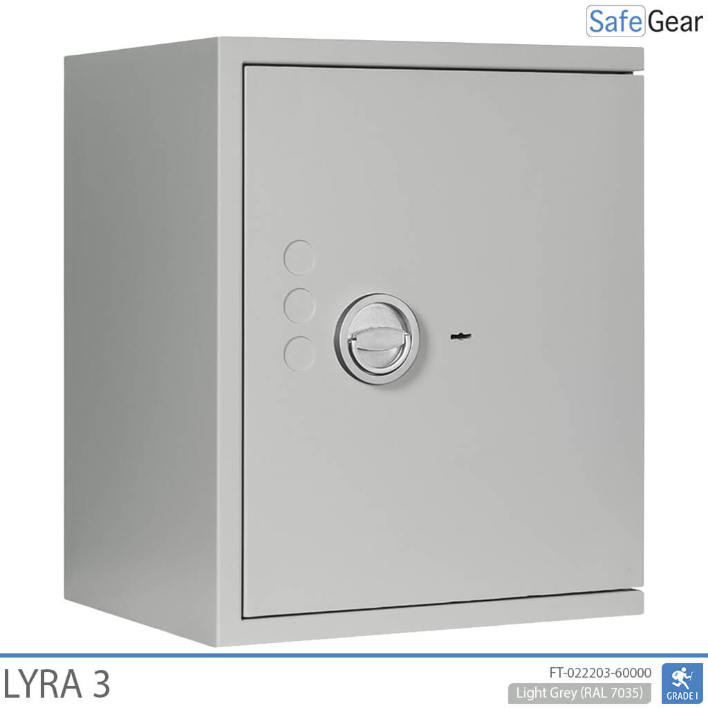 Lyra 3 - Coffre-Fort de sécurité (66 Liters) - Test anti-effraction Classe 1