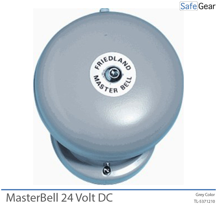 Industrial signal bell, 24 V DC
