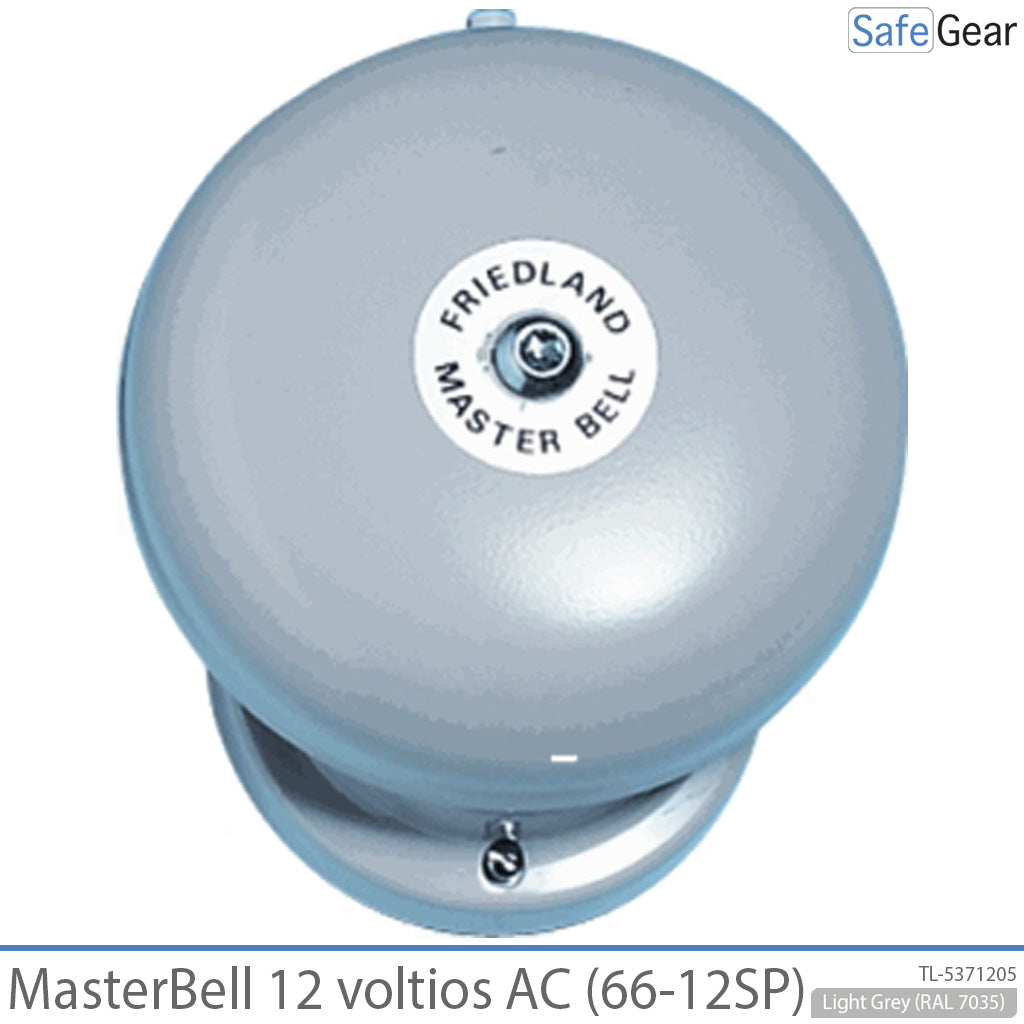 Industrial signal bell, 12 V DC