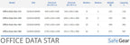Office Data Star - Choice of size