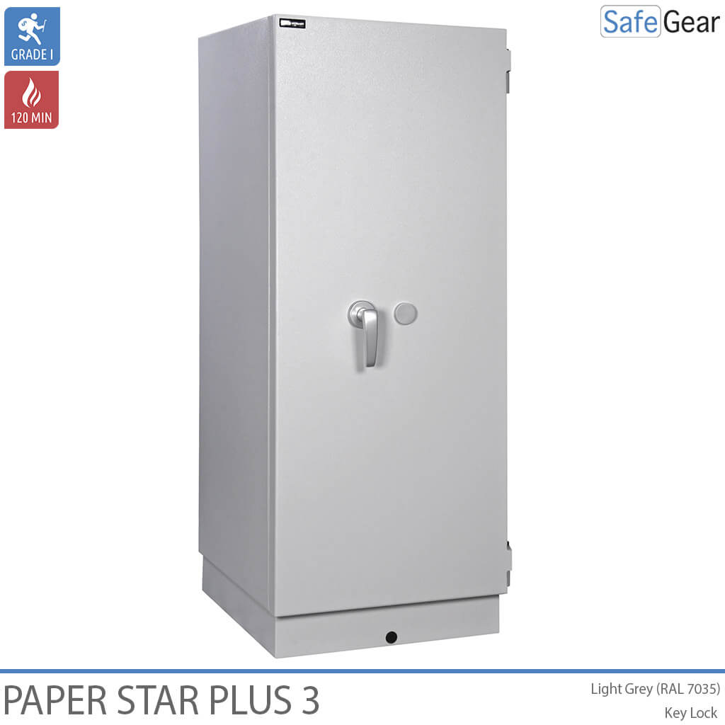 Armadio Antincendio Paper Star Plus 4 (456 L) - Test antieffrazione Grado I / Test antincendio 120 min