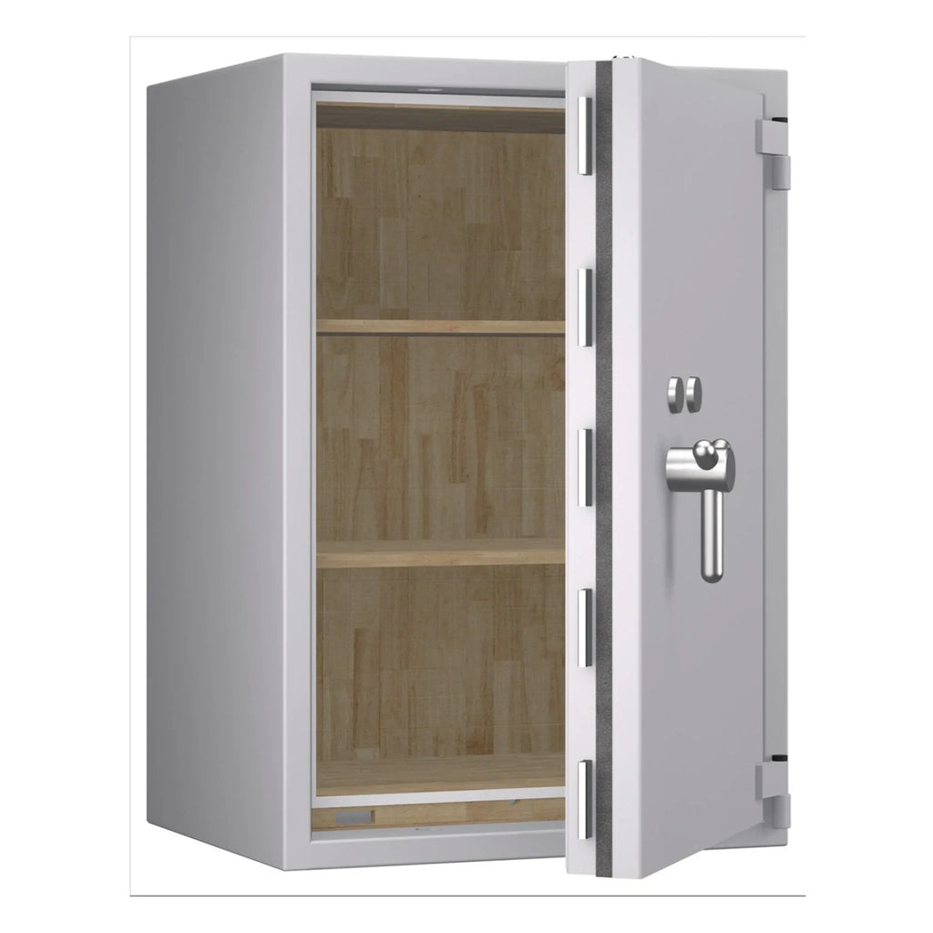 Pegasus Pro safe, Light Grey, lock detail