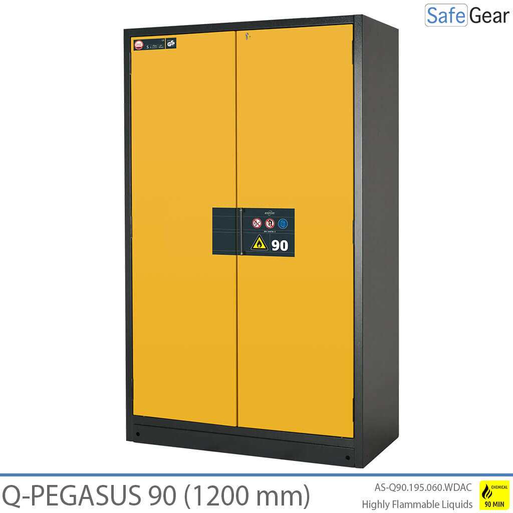 Q-PEGASUS 90 - 3 étagères (903 L) / Résistant au feu pendant 90 minutes