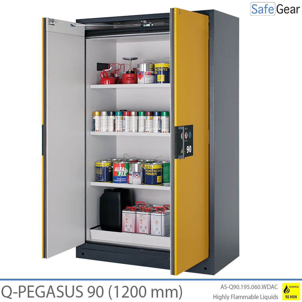 Q-PEGASUS 90 - 3 étagères (903 L) / Résistant au feu pendant 90 minutes