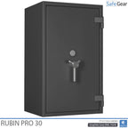 Rubin Pro 30 – Sicherheitstresor (145 Liter) – Einbruchschutz-Test Klasse 3