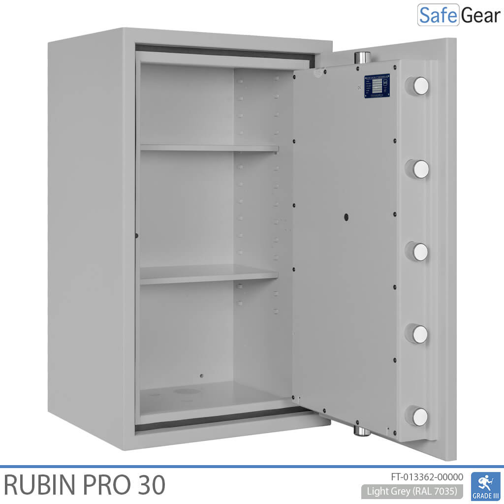 Rubin Pro 30 – Sicherheitstresor (145 Liter) – Einbruchschutz-Test Klasse 3