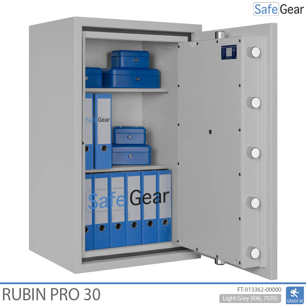 Rubin Pro 30 – Sicherheitstresor (145 Liter) – Einbruchschutz-Test Klasse 3