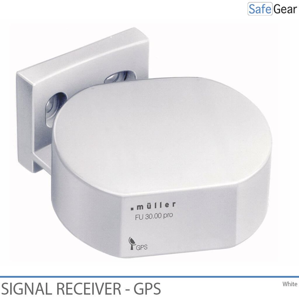 GPS time signal receiver for wall mounting