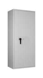 STC 3-360 AS Kombi car key safe in Light Grey, door closed