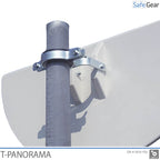 Specchio stradale - panoramico a T 78-x-40-x-16 cm