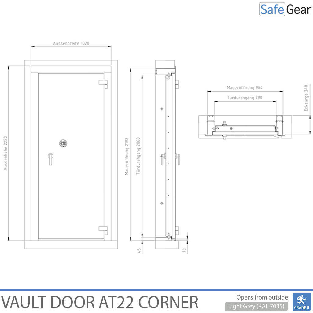 Porta Corazzata - AT2-22 - Grado 2