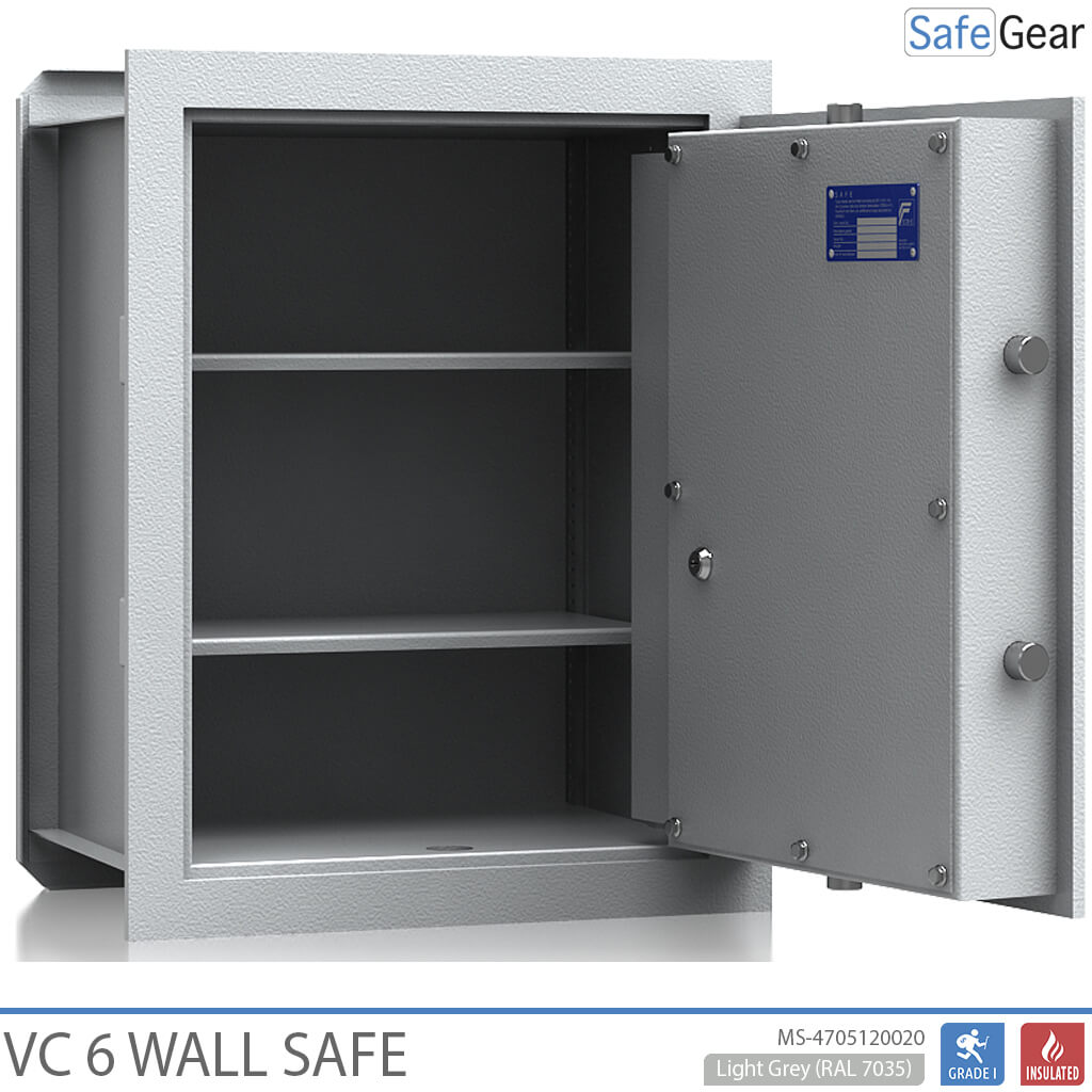 VC 6 - Cassaforte a muro (43 L) - Test antieffrazione Grado I