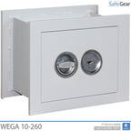 Cassaforte a muro Wega 20-260 (15L) - Grado I per test antieffrazione