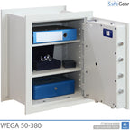 Cassaforte a muro Wega 50-380 (62L) - Grado I per test antieffrazione